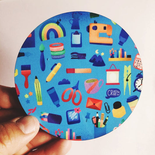 Crafty Scrapbooker Coaster